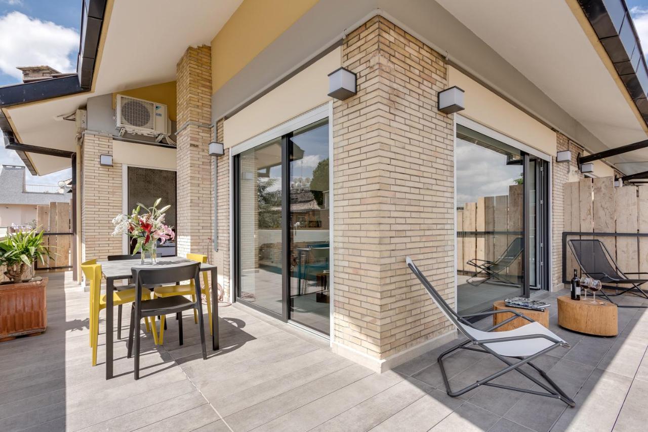 Rome As You Feel - Vatican Terrace Apartments With View Exteriér fotografie