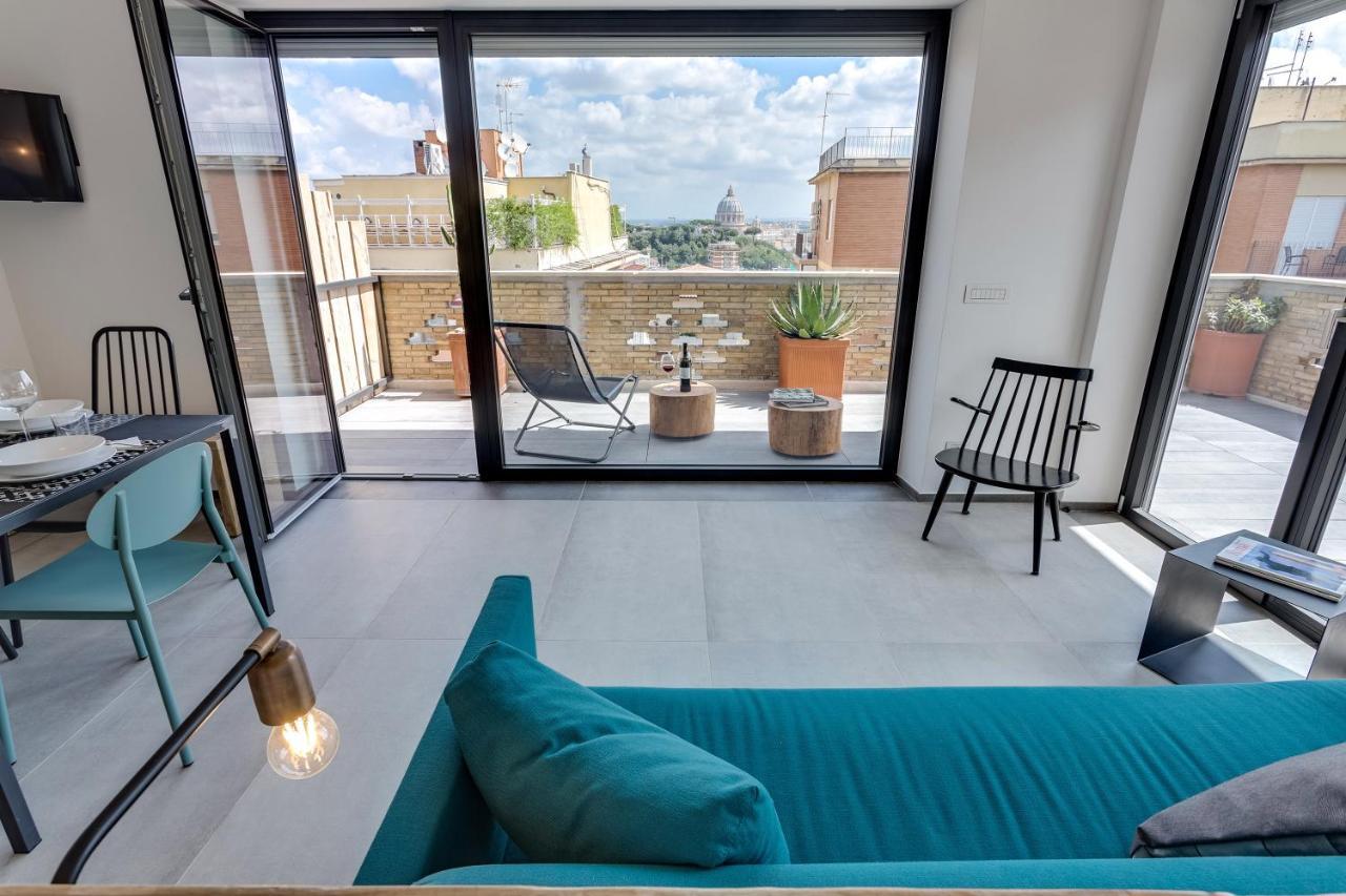 Rome As You Feel - Vatican Terrace Apartments With View Exteriér fotografie